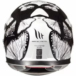 MT Helmets Casque De Moto Intégral Casques MT Thunder3 SV VLINDER A1 Blanc Brillant -MTT Helmets Magasin casque de moto integral casques mt thunder3 sv vlinder a1 blanc brillant 135694
