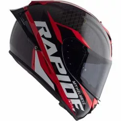 MT Helmets Casque De Moto Intégral En MT Casques Fibre RAPIDE PRO CARBON C5 Noir Rouge Brillant 14 MT Helmets Casque De Moto Intégral En MT Casques Fibre RAPIDE PRO CARBON C5 Noir Rouge Brillant -MTT Helmets Magasin casque de moto integral en mt casques fibre rapide pro carbon c5 noir rouge brillant 141127