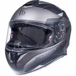 MT Helmets Casque De Moto Intégral MT Casques TARGO ENJOY E2 Matt Grey