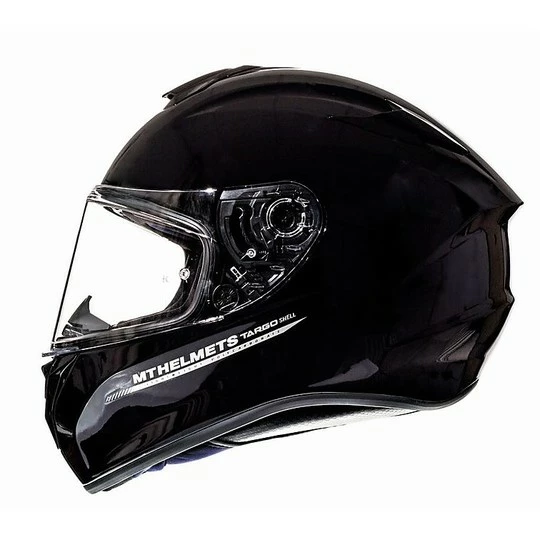MT Helmets Casque De Moto Intégral MT Casques Targo Solid A1 Glossy Black 4 MT Helmets Casque De Moto Intégral MT Casques Targo Solid A1 Glossy Black – Image 2