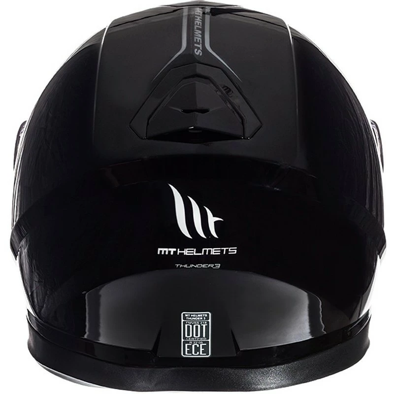 MT Helmets Casque De Moto Intégral MT Casques Thunder3 SV Solid Glossy Black 5 MT Helmets Casque De Moto Intégral MT Casques Thunder3 SV Solid Glossy Black – Image 3