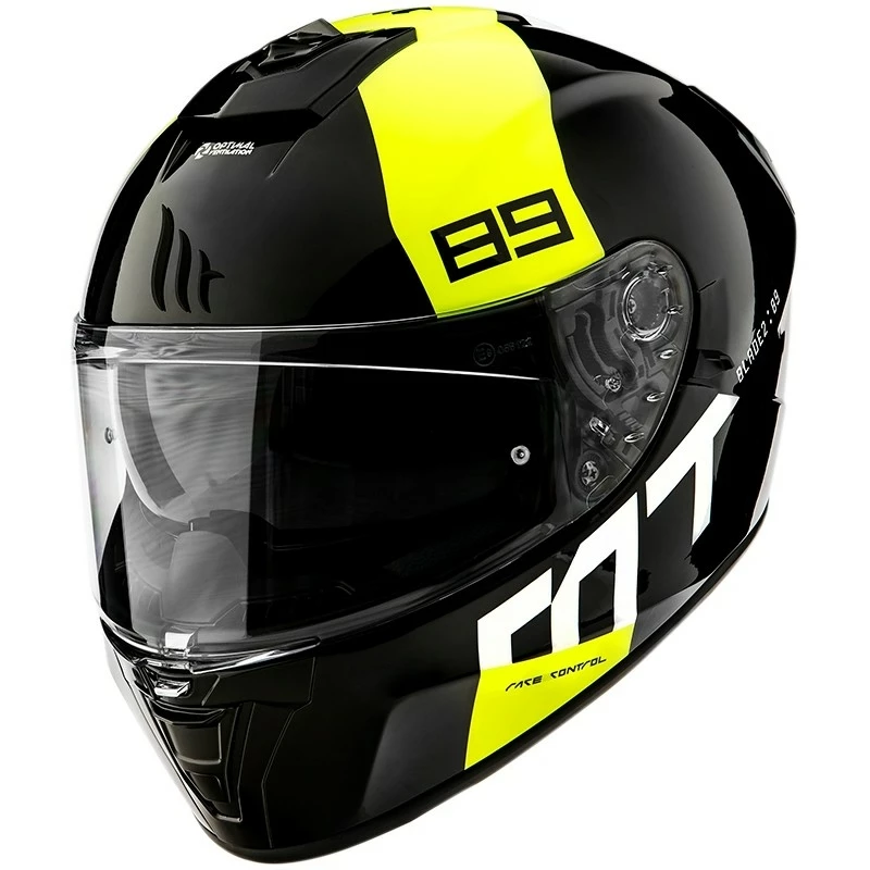 MT Helmets Casque De Moto Intégral Mt Helmet BLADE 2 Sv 89 B3 Fluo Yellow Pearl 4 MT Helmets Casque De Moto Intégral Mt Helmet BLADE 2 Sv 89 B3 Fluo Yellow Pearl – Image 2