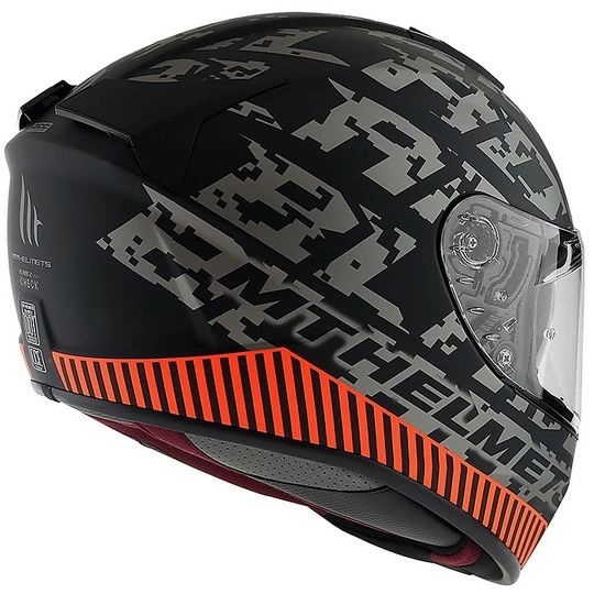 MT Helmets Casque De Moto Intégral Mt Helmet BLADE 2 Sv CHECK B2 Matt Grey 4 MT Helmets Casque De Moto Intégral Mt Helmet BLADE 2 Sv CHECK B2 Matt Grey – Image 2
