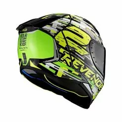 MT Helmets Casque De Moto Intégral Mt Helmet REVENGE 2 BAYE A6 Vert Fluo Pearl Glossy 7 MT Helmets Casque De Moto Intégral Mt Helmet REVENGE 2 BAYE A6 Vert Fluo Pearl Glossy -MTT Helmets Magasin casque de moto integral mt helmet revenge 2 baye a6 vert fluo pearl glossy 92859