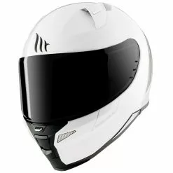MT Helmets Casque De Moto Intégral Mt Helmet REVENGE 2 Solid Gloss White Pearl