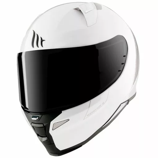 MT Helmets Casque De Moto Intégral Mt Helmet REVENGE 2 Solid Gloss White Pearl -MTT Helmets Magasin casque de moto integral mt helmet revenge 2 solid gloss white pearl 125615