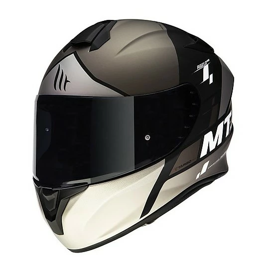 MT Helmets Casque De Moto Intégral Mt Helmet TARGO Rigel B2 Matt Black Grey 3 MT Helmets Casque De Moto Intégral Mt Helmet TARGO Rigel B2 Matt Black Grey