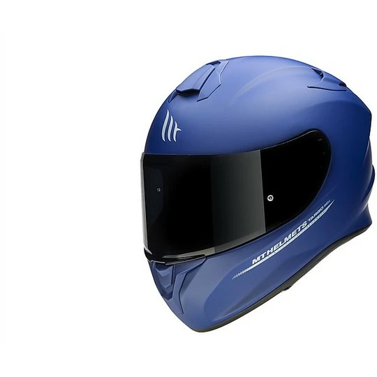 MT Helmets Casque De Moto Intégral Mt Helmet TARGO Solid A7 Matt Blue 5 MT Helmets Casque De Moto Intégral Mt Helmet TARGO Solid A7 Matt Blue – Image 3