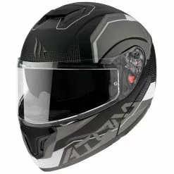 MT Helmets Casque De Moto Modulaire Approuvé P / J Mt Casque ATOM QUARK A0 Noir Blanc Brillant 8 MT Helmets Casque De Moto Modulaire Approuvé P / J Mt Casque ATOM QUARK A0 Noir Blanc Brillant -MTT Helmets Magasin casque de moto modulaire approuve p j mt casque atom quark a0 noir blanc brillant 102700