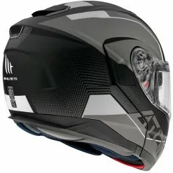 MT Helmets Casque De Moto Modulaire Approuvé P / J Mt Casque ATOM QUARK A0 Noir Blanc Brillant 9 MT Helmets Casque De Moto Modulaire Approuvé P / J Mt Casque ATOM QUARK A0 Noir Blanc Brillant -MTT Helmets Magasin casque de moto modulaire approuve p j mt casque atom quark a0 noir blanc brillant 102701