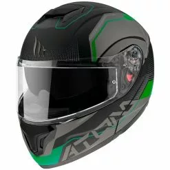 MT Helmets Casque De Moto Modulaire Approuvé P / J Mt Casque ATOM QUARK A6 Matt Black Fluo Green 8 MT Helmets Casque De Moto Modulaire Approuvé P / J Mt Casque ATOM QUARK A6 Matt Black Fluo Green -MTT Helmets Magasin casque de moto modulaire approuve p j mt casque atom quark a6 matt black fluo green 102708