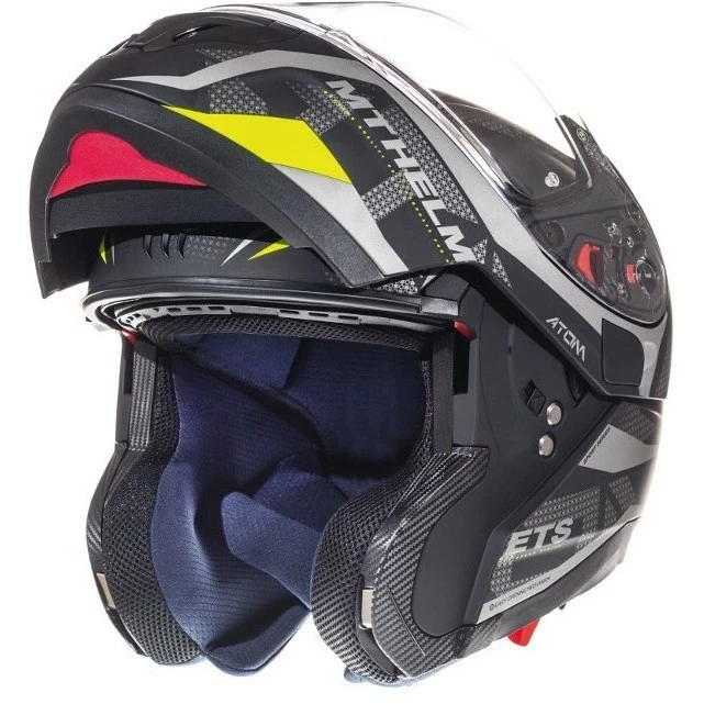 MT Helmets Casque De Moto Modulaire Approuvé P / J Mt Casque ATOM Sv Divergence A12 Matt Grey 3 MT Helmets Casque De Moto Modulaire Approuvé P / J Mt Casque ATOM Sv Divergence A12 Matt Grey