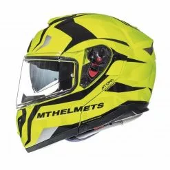 MT Helmets Casque De Moto Modulaire Approuvé P / J Mt Casque ATOM Sv Divergence F1 Fluo Yellow 9 MT Helmets Casque De Moto Modulaire Approuvé P / J Mt Casque ATOM Sv Divergence F1 Fluo Yellow -MTT Helmets Magasin casque de moto modulaire approuve p j mt casque atom sv divergence f1 fluo yellow 135793