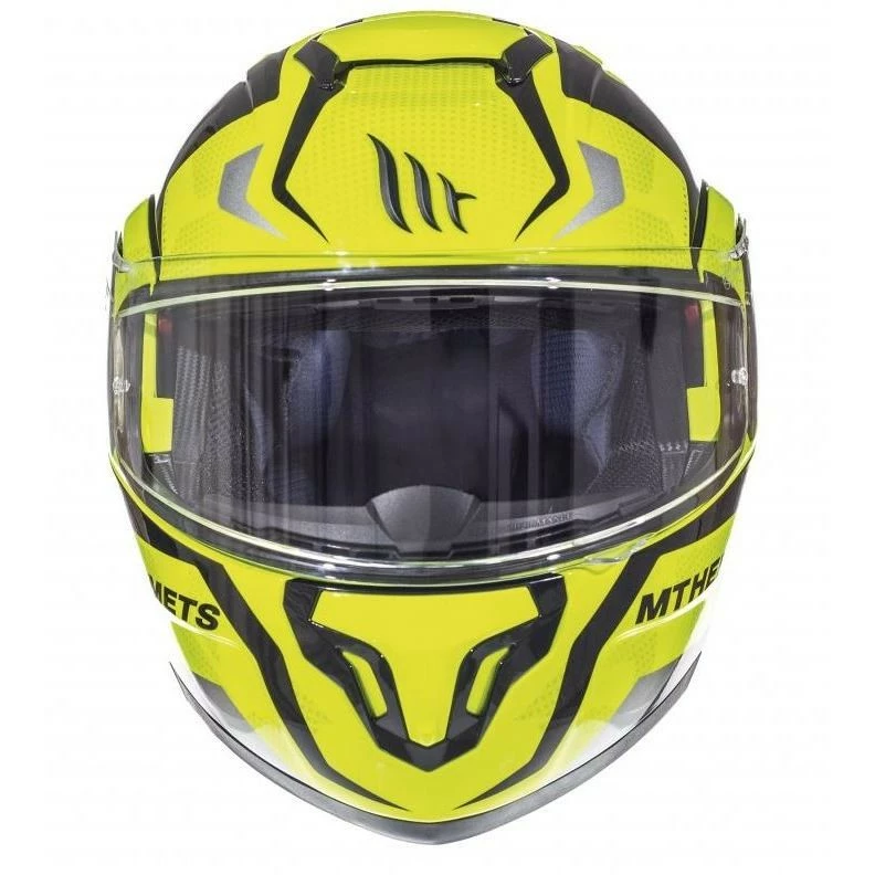 MT Helmets Casque De Moto Modulaire Approuvé P / J Mt Casque ATOM Sv Divergence F1 Fluo Yellow 6 MT Helmets Casque De Moto Modulaire Approuvé P / J Mt Casque ATOM Sv Divergence F1 Fluo Yellow – Image 4