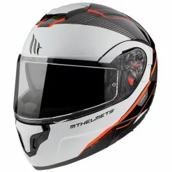 MT Helmets Casque De Moto Modulaire Approuvé P / J Mt Casque ATOM Sv OPENED B5 Blanc Noir Rouge Brillant 8 MT Helmets Casque De Moto Modulaire Approuvé P / J Mt Casque ATOM Sv OPENED B5 Blanc Noir Rouge Brillant -MTT Helmets Magasin casque de moto modulaire approuve p j mt casque atom sv opened b5 blanc noir rouge brillant 122781