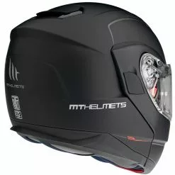 MT Helmets Casque De Moto Modulaire Approuvé P / J Mt Casque ATOM Sv Solid Matt Black 9 MT Helmets Casque De Moto Modulaire Approuvé P / J Mt Casque ATOM Sv Solid Matt Black -MTT Helmets Magasin casque de moto modulaire approuve p j mt casque atom sv solid matt black 104891