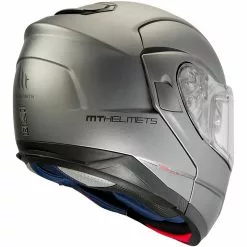 MT Helmets Casque De Moto Modulaire Approuvé P / J Mt Casque ATOM SV Solid Matt Grey 7 MT Helmets Casque De Moto Modulaire Approuvé P / J Mt Casque ATOM SV Solid Matt Grey -MTT Helmets Magasin casque de moto modulaire approuve p j mt casque atom sv solid matt grey 104878