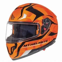 MT Helmets Casque De Moto Modulaire MT Casques ATOM Sv Divergence G1 Orange Fluo -MTT Helmets Magasin casque de moto modulaire mt casques atom sv divergence g1 orange fluo 56162