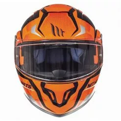 MT Helmets Casque De Moto Modulaire MT Casques ATOM Sv Divergence G1 Orange Fluo -MTT Helmets Magasin casque de moto modulaire mt casques atom sv divergence g1 orange fluo 56163