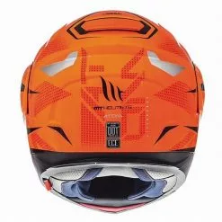 MT Helmets Casque De Moto Modulaire MT Casques ATOM Sv Divergence G1 Orange Fluo -MTT Helmets Magasin casque de moto modulaire mt casques atom sv divergence g1 orange fluo 56164