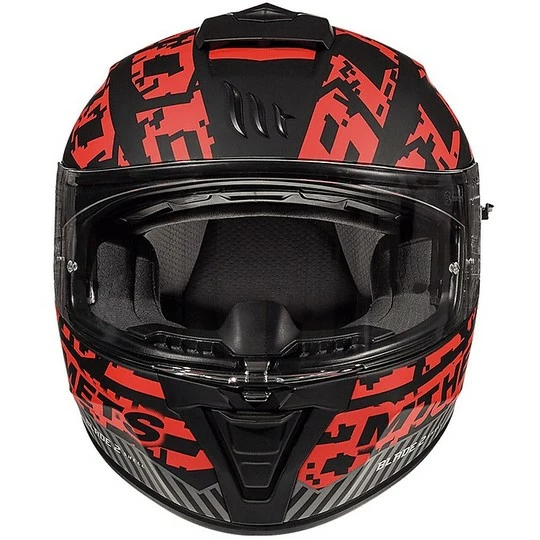 MT Helmets Casque Intégral De Moto MT Casques BLADE 2 SV CHECK Noir Matt Red 4 MT Helmets Casque Intégral De Moto MT Casques BLADE 2 SV CHECK Noir Matt Red – Image 2