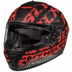MT Helmets Casque Intégral De Moto MT Casques BLADE 2 SV CHECK Noir Matt Red