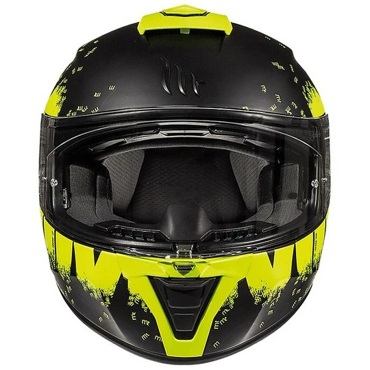 MT Helmets Casque Intégral Moto Casques MT BLADE 2 SV OBERON Noir Mat Jaune Fluo 5 MT Helmets Casque Intégral Moto Casques MT BLADE 2 SV OBERON Noir Mat Jaune Fluo – Image 3