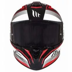 MT Helmets Casque Intégral Moto Casques MT Targo Interact A1 Blanc Rouge -MTT Helmets Magasin casque integral moto casques mt targo interact a1 blanc rouge 56108