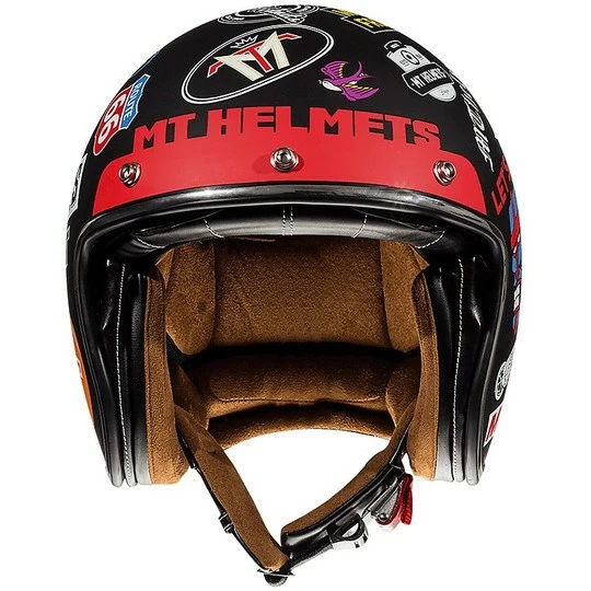 MT Helmets Casque Jet Vintage MT Casques Le Mans SV 2 ANARCHY A1 Noir Mat 5 MT Helmets Casque Jet Vintage MT Casques Le Mans SV 2 ANARCHY A1 Noir Mat – Image 3