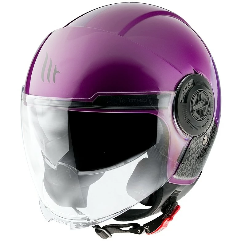 MT Helmets Casque Moto Demi-Jet Mt Casque VIALE Sv BREAK A1 Glossy Pink 3 MT Helmets Casque Moto Demi-Jet Mt Casque VIALE Sv BREAK A1 Glossy Pink