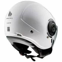 MT Helmets Casque Moto Demi-Jet Mt Casque VIALE Sv Solid A0 Glossy White 7 MT Helmets Casque Moto Demi-Jet Mt Casque VIALE Sv Solid A0 Glossy White -MTT Helmets Magasin casque moto demi jet mt casque viale sv solid a0 glossy white 102754