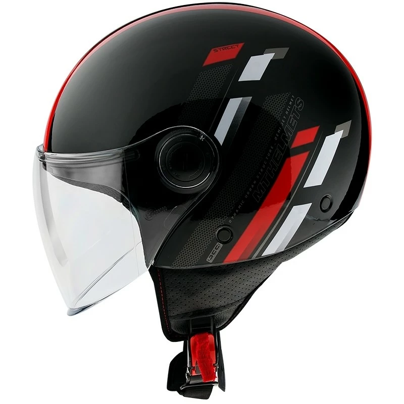 MT Helmets Casque Moto Demi-Jet Mt Helmet Street SCOPE D5 Glossy Red 5 MT Helmets Casque Moto Demi-Jet Mt Helmet Street SCOPE D5 Glossy Red – Image 3