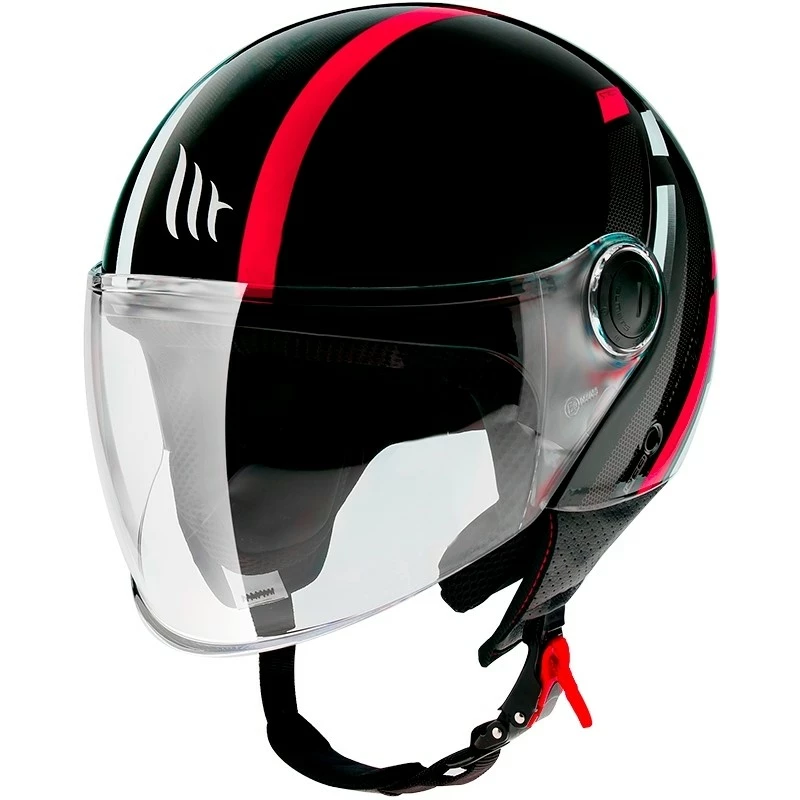 MT Helmets Casque Moto Demi-Jet Mt Helmet Street SCOPE D5 Glossy Red 3 MT Helmets Casque Moto Demi-Jet Mt Helmet Street SCOPE D5 Glossy Red