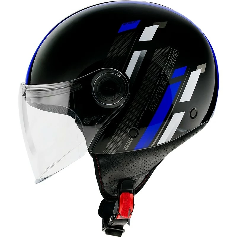 MT Helmets Casque Moto Demi-Jet Mt Helmet Street SCOPE D7 Glossy Blue 4 MT Helmets Casque Moto Demi-Jet Mt Helmet Street SCOPE D7 Glossy Blue – Image 2