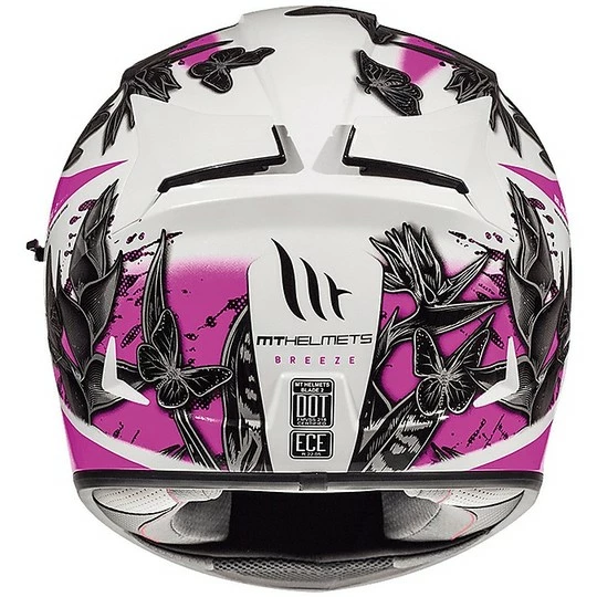 MT Helmets Casque Moto Intégral MT Casques BLADE 2 SV BREEZE D8 Noir Glossy Pink 5 MT Helmets Casque Moto Intégral MT Casques BLADE 2 SV BREEZE D8 Noir Glossy Pink – Image 3