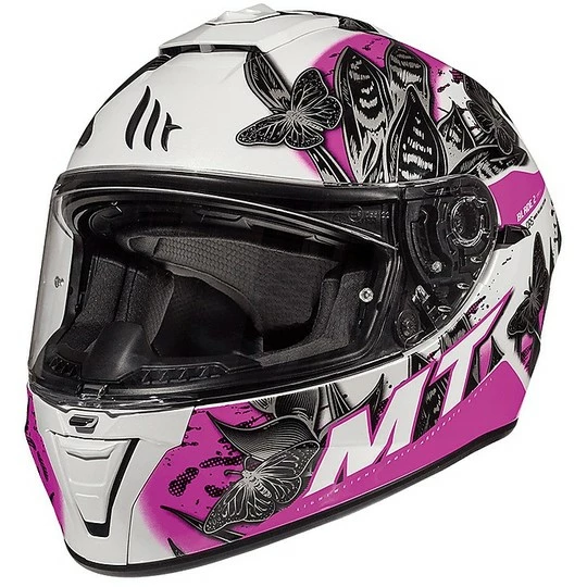 MT Helmets Casque Moto Intégral MT Casques BLADE 2 SV BREEZE D8 Noir Glossy Pink 4 MT Helmets Casque Moto Intégral MT Casques BLADE 2 SV BREEZE D8 Noir Glossy Pink – Image 2