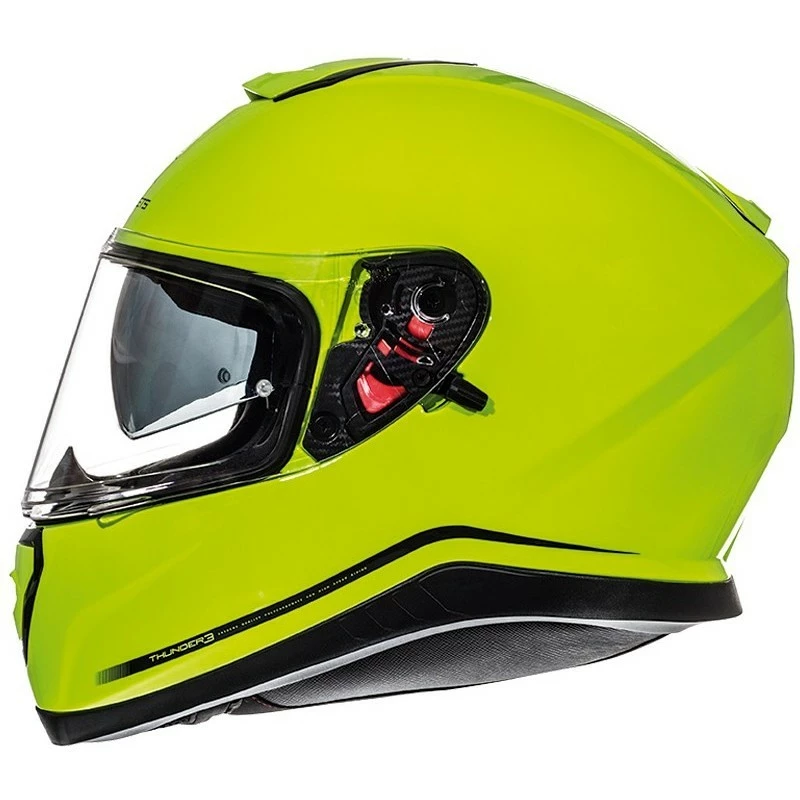 MT Helmets Casque Moto Intégral MT Casques Thunder3 SV Solid Yellow Fluo 4 MT Helmets Casque Moto Intégral MT Casques Thunder3 SV Solid Yellow Fluo – Image 2