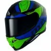 MT Helmets Casque Moto Intégral Mt Helmet REVENGE 2 SCALPEL A3 Glossy Fluo