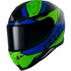 MT Helmets Casque Moto Intégral Mt Helmet REVENGE 2 SCALPEL A3 Glossy Fluo