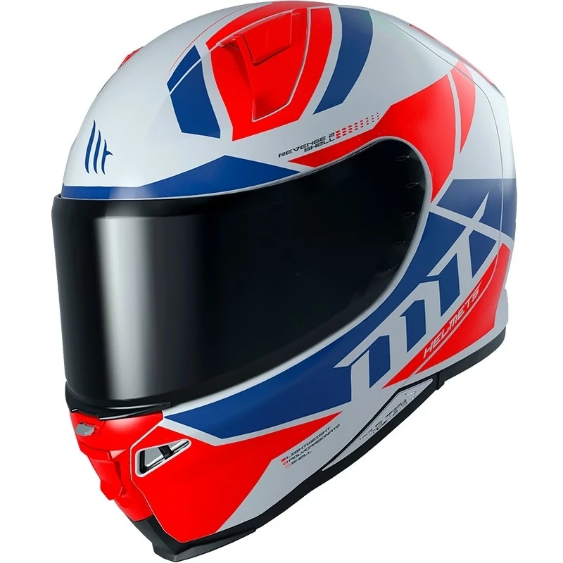 MT Helmets Casque Moto Intégral Mt Helmet REVENGE 2 SCALPEL B5 Glossy Fluo Red 3 MT Helmets Casque Moto Intégral Mt Helmet REVENGE 2 SCALPEL B5 Glossy Fluo Red