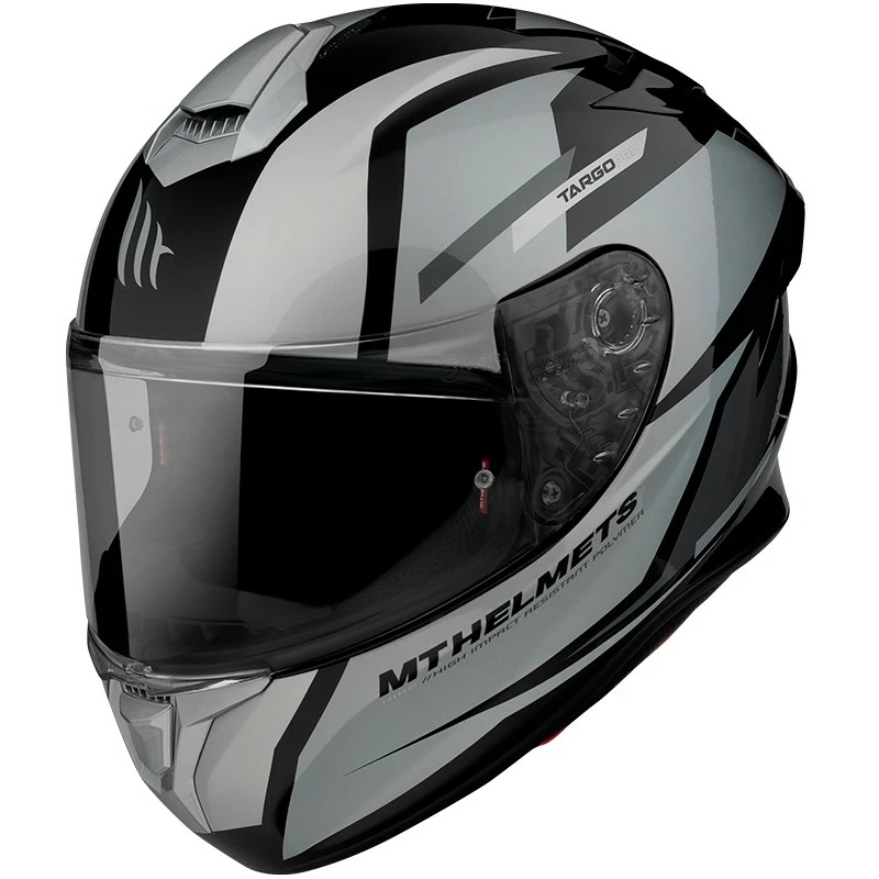 MT Helmets Casque Moto Intégral Mt Helmet TARGO PRO Sound A2 Glossy Grey 3 MT Helmets Casque Moto Intégral Mt Helmet TARGO PRO Sound A2 Glossy Grey