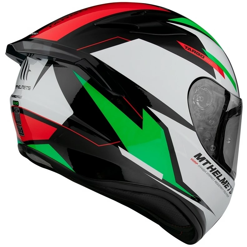 MT Helmets Casque Moto Intégral Mt Helmet TARGO PRO Sound C6 Vert Blanc Brillant 4 MT Helmets Casque Moto Intégral Mt Helmet TARGO PRO Sound C6 Vert Blanc Brillant – Image 2