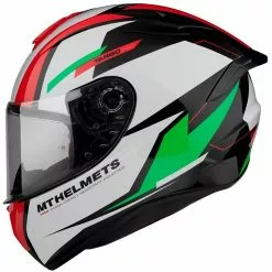 MT Helmets Casque Moto Intégral Mt Helmet TARGO PRO Sound C6 Vert Blanc Brillant 7 MT Helmets Casque Moto Intégral Mt Helmet TARGO PRO Sound C6 Vert Blanc Brillant -MTT Helmets Magasin casque moto integral mt helmet targo pro sound c6 vert blanc brillant 126131