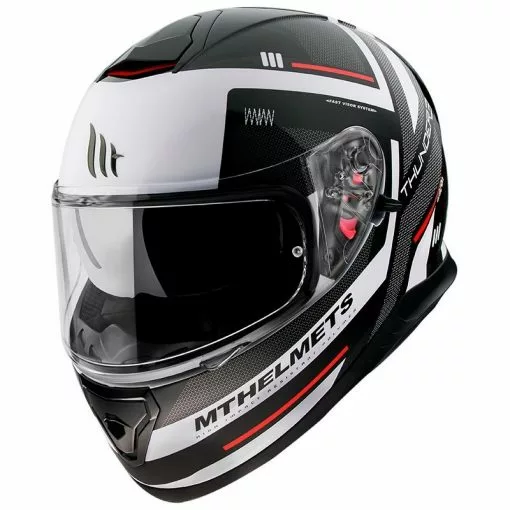 MT Helmets Casque Moto Intégral Mt Helmet THUNDER 3 Sv CARRY E0 Glossy White 6 MT Helmets Casque Moto Intégral Mt Helmet THUNDER 3 Sv CARRY E0 Glossy White -MTT Helmets Magasin casque moto integral mt helmet thunder 3 sv carry e0 glossy white 135703