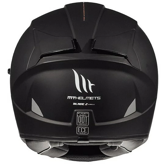 Casque Moto Intégral MT Helmets Blade 2 Evo Double Visor A1 Matt Black 6 Casque Moto Intégral MT Helmets Blade 2 Evo Double Visor A1 Matt Black – Image 4