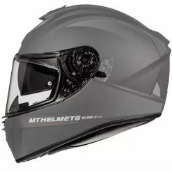 Casque Moto Intégral MT Helmets Blade 2 Evo Double Visor A2 Titanium Poli