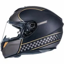 Casque Moto Intégral MT Helmets Rapide Revival A1 Matt Black