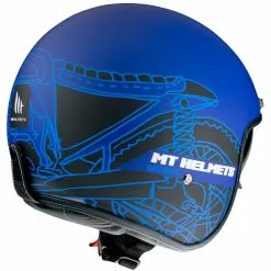 MT Helmets Casque Moto Jet Custom MT Casques Le Mans 2 SV CAFE 'RACER B7 Matt Blue 7 MT Helmets Casque Moto Jet Custom MT Casques Le Mans 2 SV CAFE 'RACER B7 Matt Blue -MTT Helmets Magasin casque moto jet custom mt casques le mans 2 sv cafe racer b7 matt blue 118762