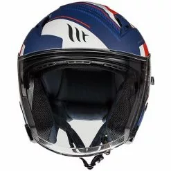 MT Helmets Casque Moto Jet Double Visor MT Casques AVENUE SV SIDEWAY J0 Bleu Mat Blanc 8 MT Helmets Casque Moto Jet Double Visor MT Casques AVENUE SV SIDEWAY J0 Bleu Mat Blanc -MTT Helmets Magasin casque moto jet double visor mt casques avenue sv sideway j0 bleu mat blanc 71009