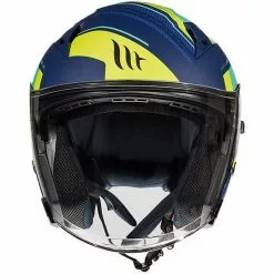 MT Helmets Casque Moto Jet Double Visor MT Casques AVENUE SV SIDEWAY J3 Bleu Mat Jaune 8 MT Helmets Casque Moto Jet Double Visor MT Casques AVENUE SV SIDEWAY J3 Bleu Mat Jaune -MTT Helmets Magasin casque moto jet double visor mt casques avenue sv sideway j3 bleu mat jaune 71013